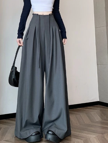 high waist wide leg pleated palazzo pants for women high waist wide leg pleated palazzo pants for women